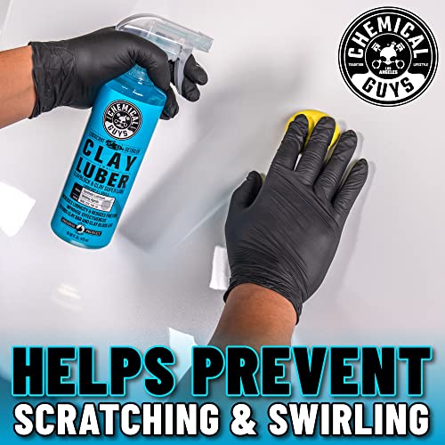 Chemical Guys CLAY_BLOCK_KIT Clay Block V2 and Clay Luber, Clayblock and Clay Super Lube, 16 fl oz