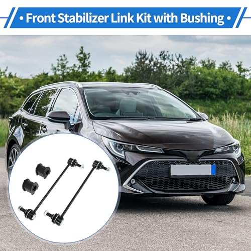 VekAuto Front Stabilizer Bar Links with 2 Pcs Bushing for Toyota Camry 2002-2006 Sway Bar Link Kits No.K90344/K200617 1 Set