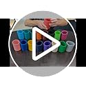 Blank Thick Foam Old School Can Cooler (Variety Color 6 Pack)