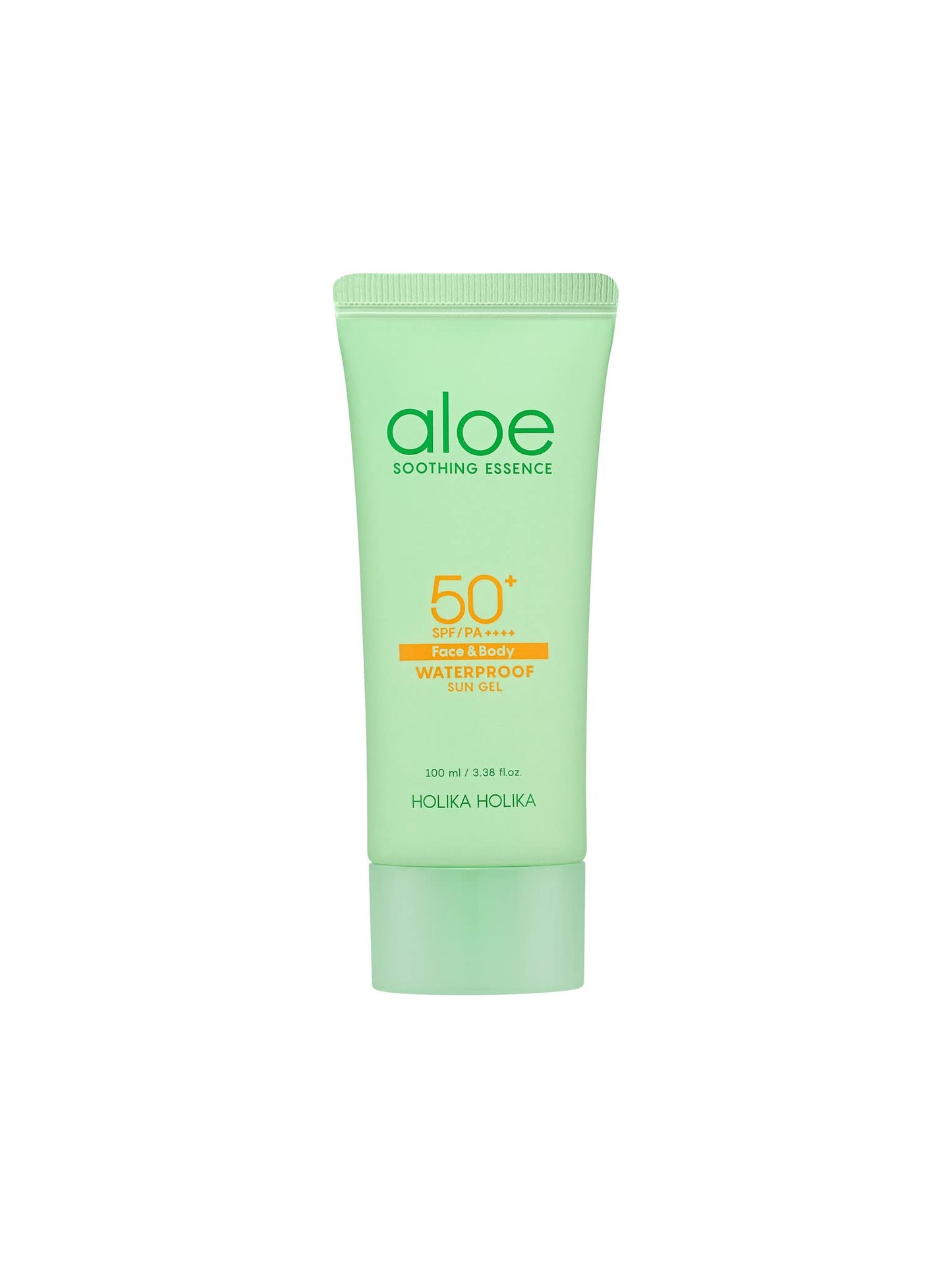 Holika Holika Aloe Waterproof Sun Cream 70ml - Mild, Soft, Moisturizing, Non-sticky, No White Cast, Aloin Free Sun Screen protec