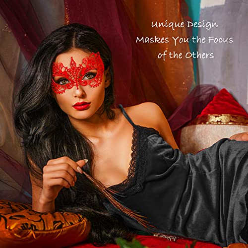Takmor Lace Masquerade Mask for Women, costume mask lace mask for masquerade party for Costume Venetian Valentine's Day