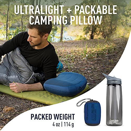 Sea to Summit Sleep System: Aeros Premium Pillow and Spark Down Sleeping Bag