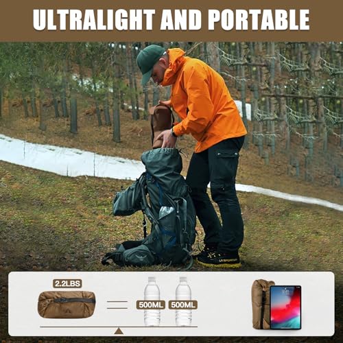 Night Cat Ultralight Tent 1 Person for Professional Backpacker Hiker 2 LBS Only Lanshan Backpacking Bivvy Ground Tent Heav...