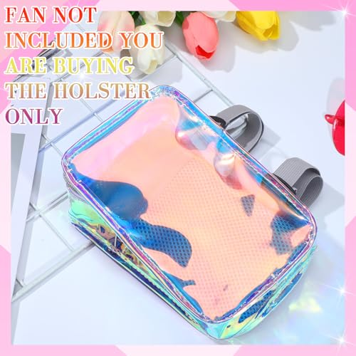 Bulyoou Carnival Leg Bag Holographic Thigh Bag with Adjustable Strap Leg Pouch Harness Women Summer Travel Hiking Pack(Mul...