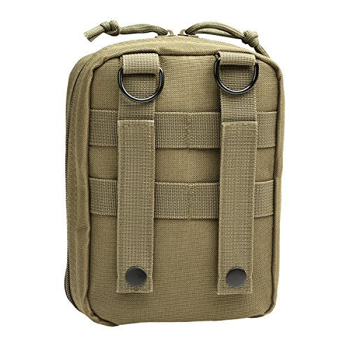 Orca Tactical First Aid Molle Pouch - Heavy Duty IFAK Pouch - Empty Medical Pouch Ideal for Military Use EMTs Law Enforcem...