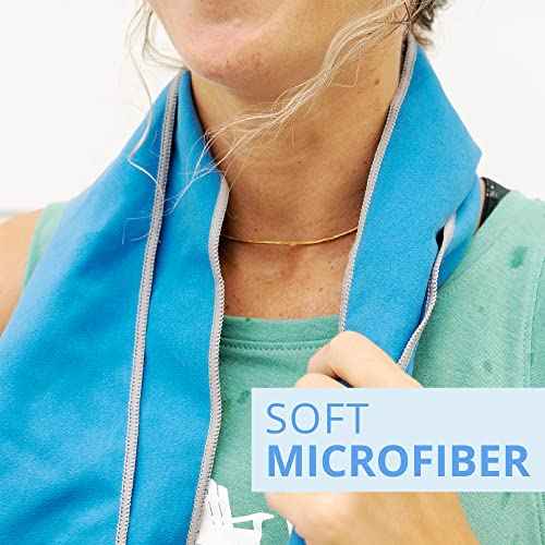 FROGG TOGGS Chilly Pad Pro Soft Microfiber Instant Cooling Towel, Machine Washable