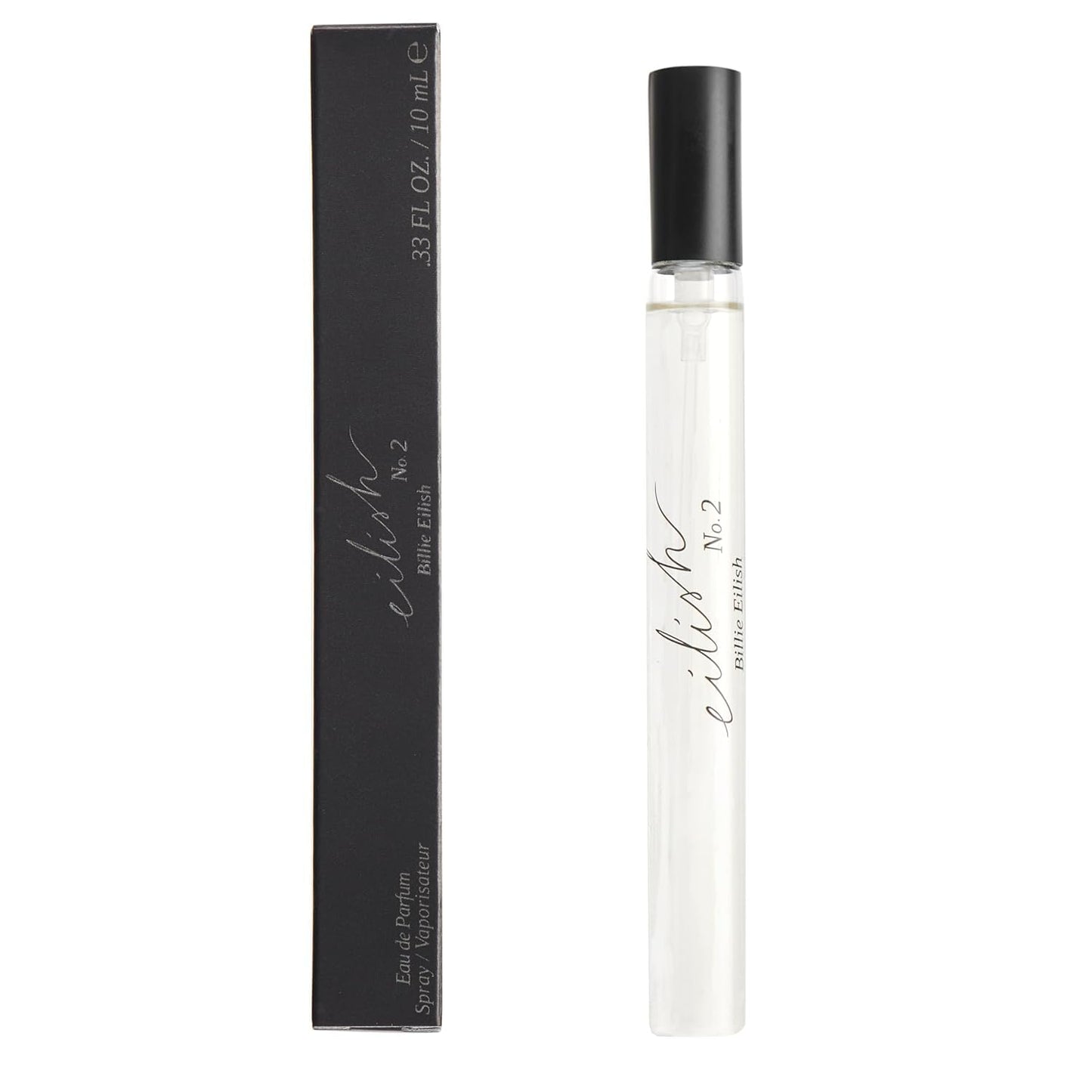 Billie Eilish No. 2 Eau de Parfum Perfume for Women, Woody + Floral Fragrance, Notes of Apple Blossom, Wild Poppy Flower and Palo Santo, Sample Size + Travel Friendly, 0.33 Fl Oz