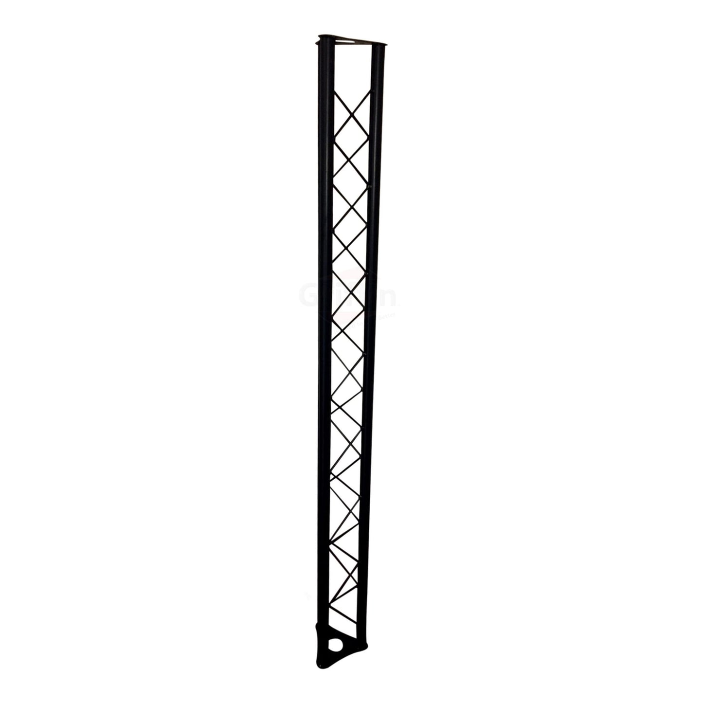 Griffin 5ft Triangle Truss Segment Extension - Black Steel for DJ Booths & Lighting, Model LG-Truss, 1 Pack