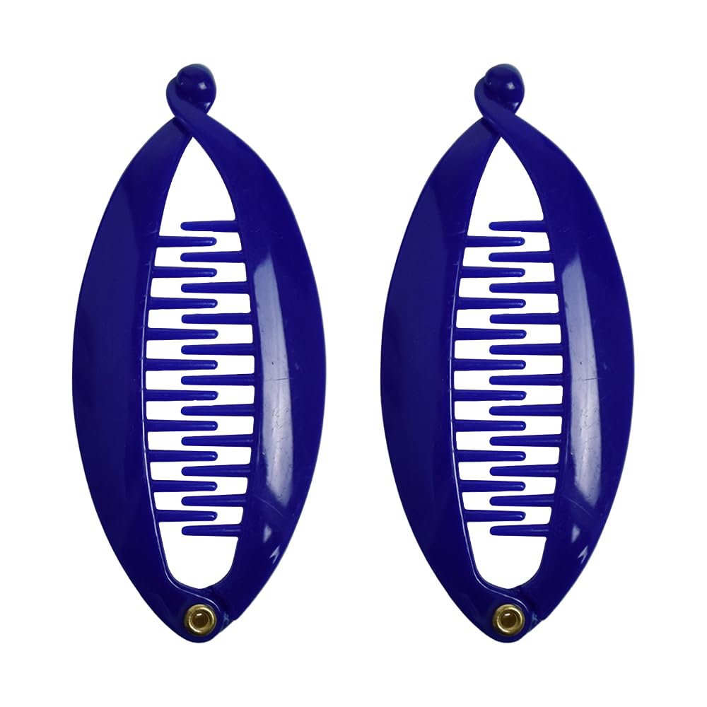 SET OF TWO Royal 3.5 Inch Mini Banana Clip Hair Clincher