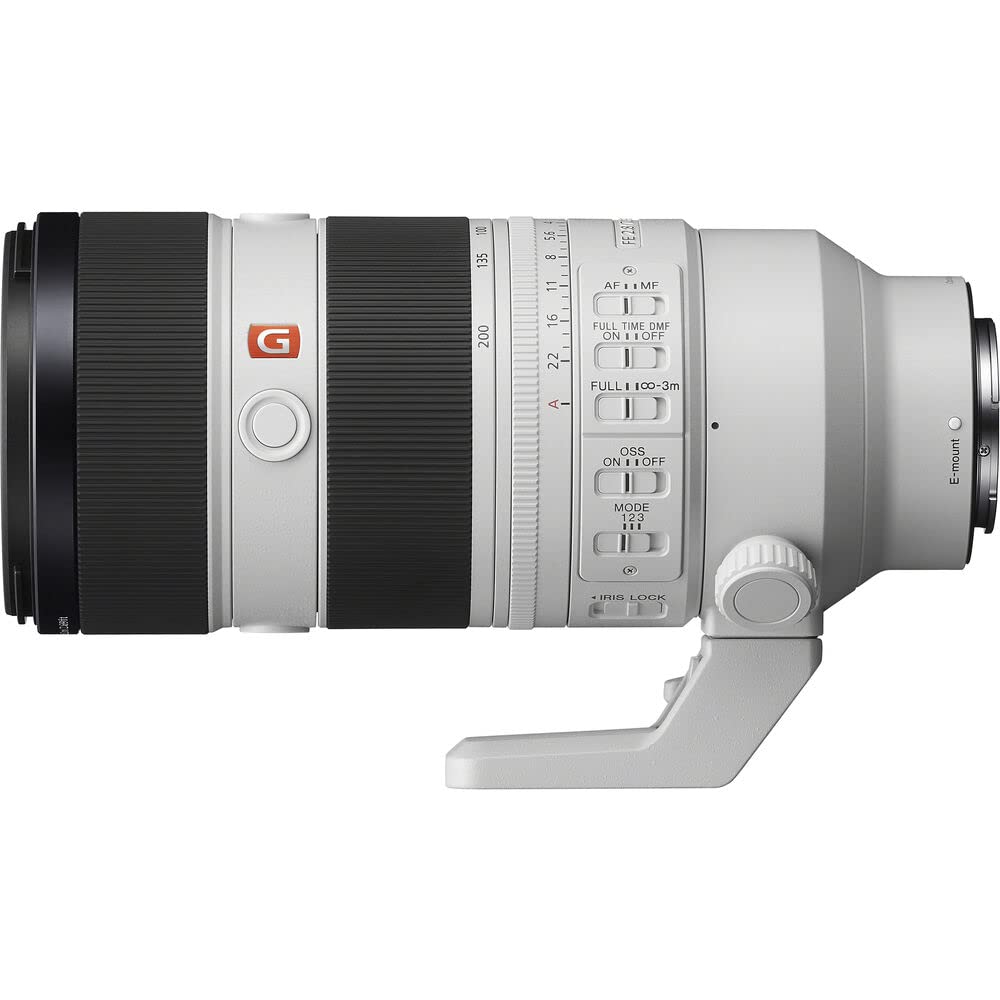 Sony FE 70-200mm f/2.8 GM OSS II Lens Bundle | G Master Telephoto Zoom with Constant f/2.8 Aperture, Optical SteadyShot & Fast AF | for Sports & Events (SEL70200GM2) + Filter Kit + Case + Cap Keeper