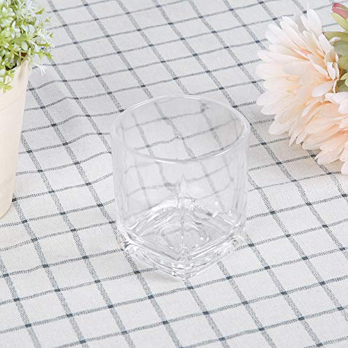 Restokki Acrylic Unbreakable Shatterproof Classic Beer Mug, 180ml Whisky Cup Wine Beer Drinking Mug, Acrylic Drinkware Bar...