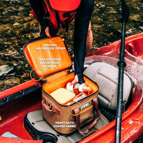 RTIC Ultra-Tough Soft Cooler 12 Can, Insulated Bag Portable Ice Chest for Lunch, Beach, Drink, Beverage, Travel, Camping, ...