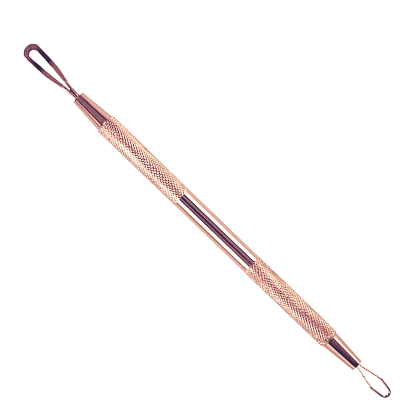 1 Professional Stainless Steel Blackhead Remover Blemish Extractor Tool - Acne Skin Nose Face Tzone Whitehead Zit Pimple Popper