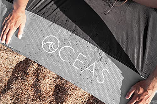 Oceas Outdoor Pocket Blanket - Ideal Sand Proof and Waterproof Picnic Blanket for Beach, Hiking, and Festival Use - Foldab...