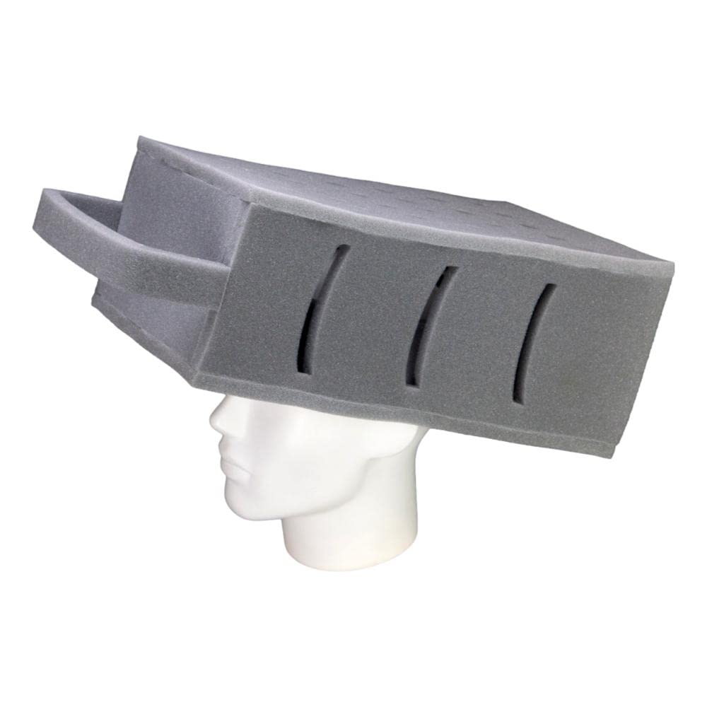 FOAM PARTY HATS: Graterhead Hat - Cheese Grater Hat - Funny Hat - Chicago Hat - Cheese Grater Foam Hat - Bears Hat - Funny Food Gift - Grater Hat - Fun Chef Hat - Cheese Hat
