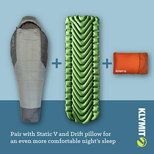Klymit Sleeping-Bags KLYMIT Wild Aspen Lightweight Mummy Sleeping Bag, Best Gear for Cold Weather Camping, Hiking, Backpac...