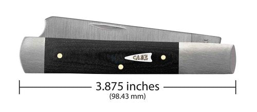 Case Cutlery CA27823: Black Micarta Vault (XXXX Ss)