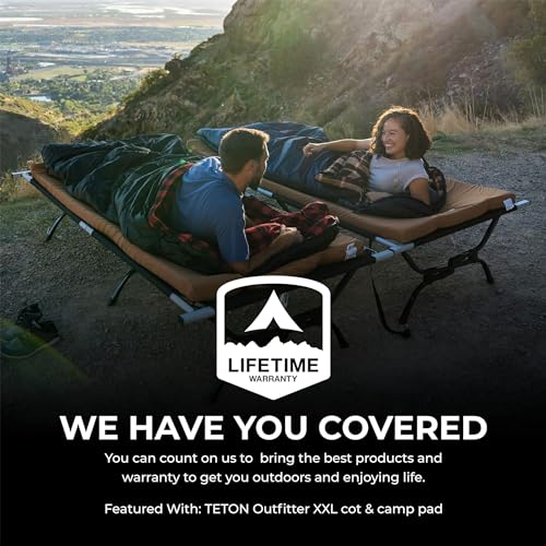 Teton Celsius XXL Sleeping Bag, Cold Weather Sleeping Bags for Adults and Kids, Camping Made Easy and Warm. Compression Sa...