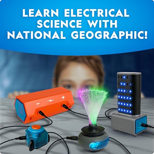 Blue Marble National Geographic Circuit Maker Kit - 120 Electronic Projects Set with Circuit Components, Educational Elect...