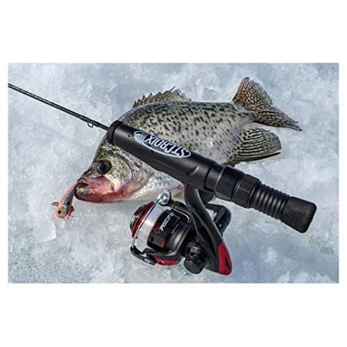 St. Croix Rods Legend Black Ice Fishing Rod, Super Finesse, Black Anodized, High Performing Ice Rod