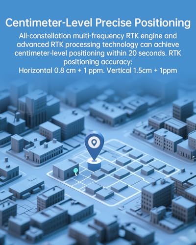 MJ GPS RTK Module, Centimeter-Level high-Precision Tracker, All-Constellation(GPS/BDS/GLONASS/Galileo/QZSS) GNSS Receiver,...