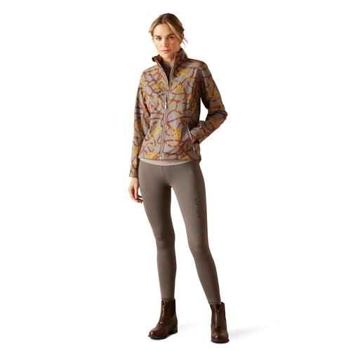 ARIAT Women's New Team Softshell Jacket, Zinc Bridle, XX-Large