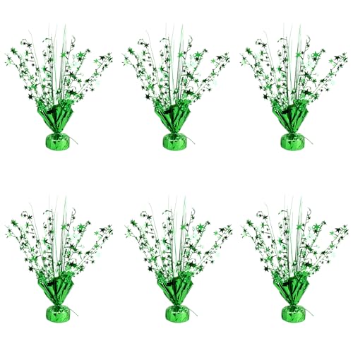 6 Pack Metallic Foil Spray Centerpiece Star Table Decoration Burst Table Centerpieces for Birthday Wedding Anniversary Gra...