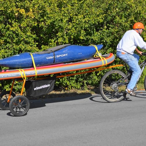 The Salamander SUP Standup Paddleboard and Surfboard Bike Trailer Bicycle Attachment Board Carrier