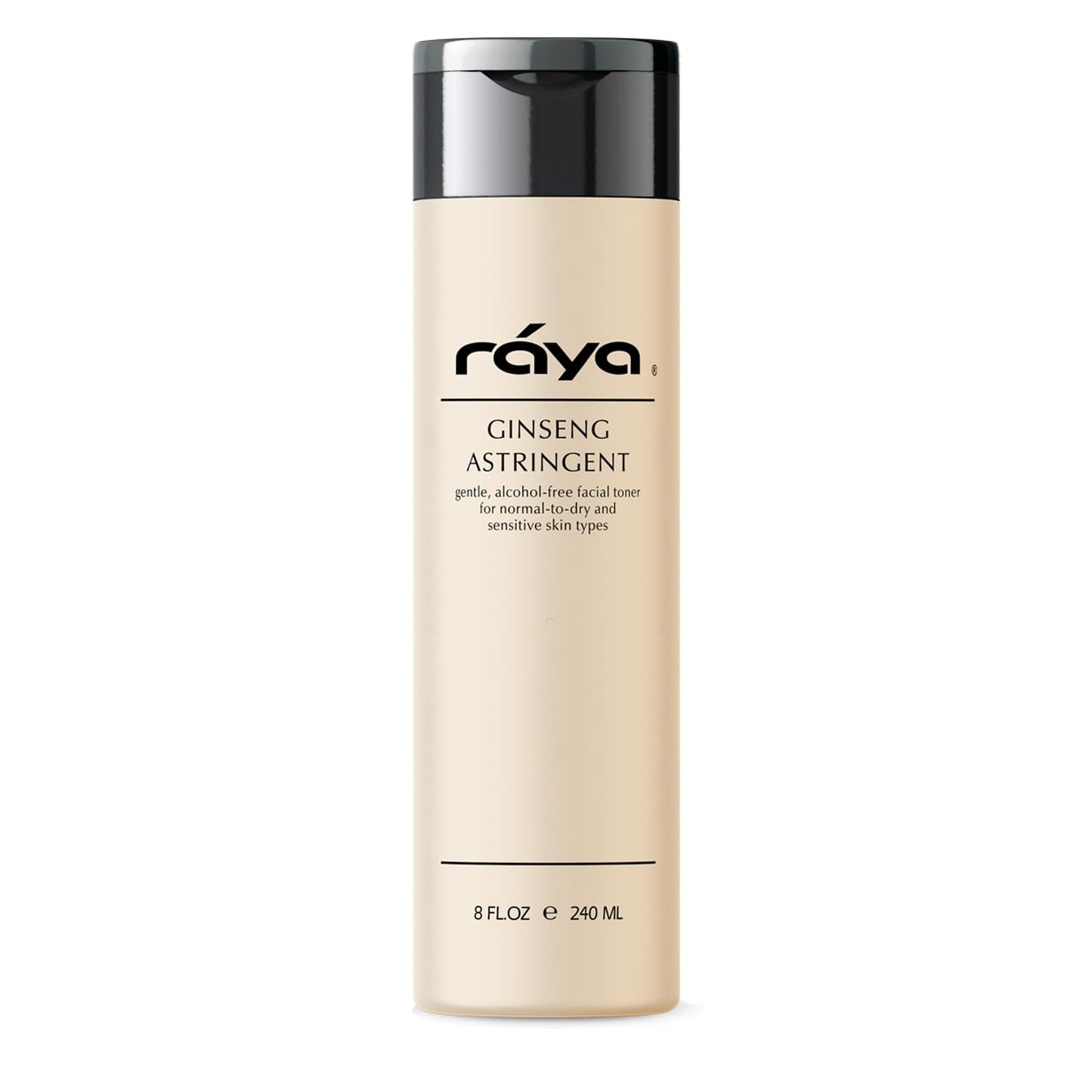 RAYA Ginseng Astringent with AHA 6 oz (G-205) | Gentle Glycolic Facial Toner for Dry and Sensitive Skin | Helps Tighten Pores, S