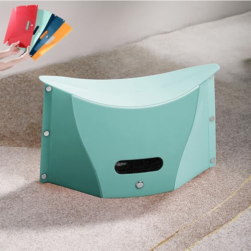 COLLMORE Foldable Portable Stool, Thickness of 0.5 in, Lightweight Collapsable Folding Chair for Hiking Picnic Camping Fis...