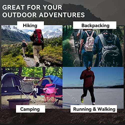 Busy Socks 3 Pack Men's Merino Wool Running Quarter Socks Womens Ankle Thick Cushioned Athletic Socks for Hiking Walking