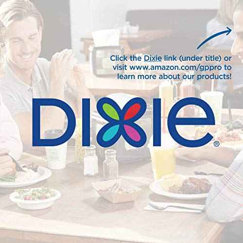 DIXIE 8OZ PAPER HOT CUPS BY GP PRO (GEORGIA-PACIFIC), FIT SMALL LIDS, PATHWAYS, 500 CUPS PER CASE