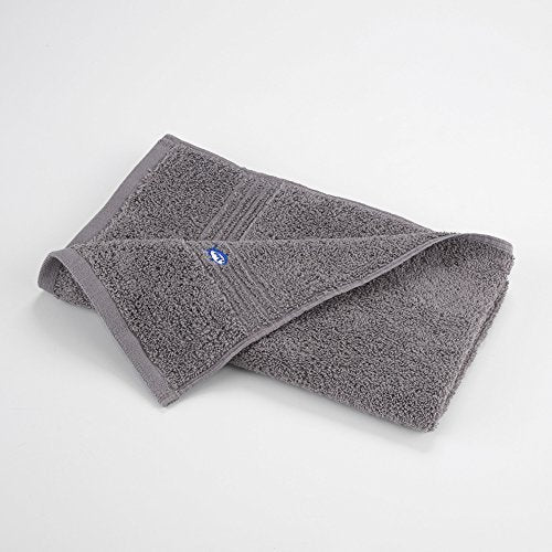Southern Tide Oversized Bath Towel ? 33" x 65" ? Plush, Absorbent Cotton Blend with Intelliweave¢â ? Low Lint, Fade Resistant, Embroidered Skipjack Logo ? Soft Coastal Comfort ? Grey