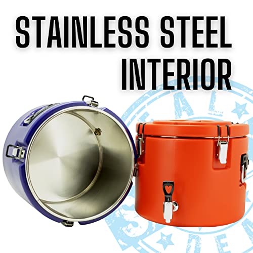5 Gallon Insulated Beverage Cooler: 5 Gallon Water Dispenser - water dispenser with Stainless Steel Interior and Spout/Spi...