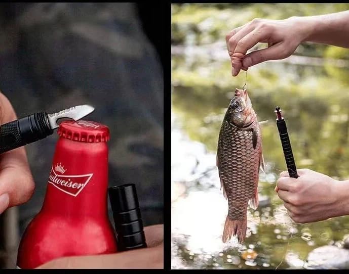Fishing, Fire Stick, Outdoor Adventure, Survival Equipment, Multi functional Tactical Pen