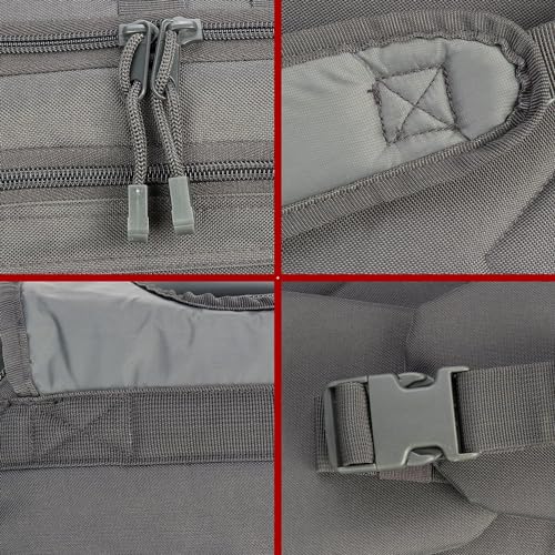 HYKING Large Tactical Expandable Backpack 39L-64L Military Bug Out Bag With Waist Strap