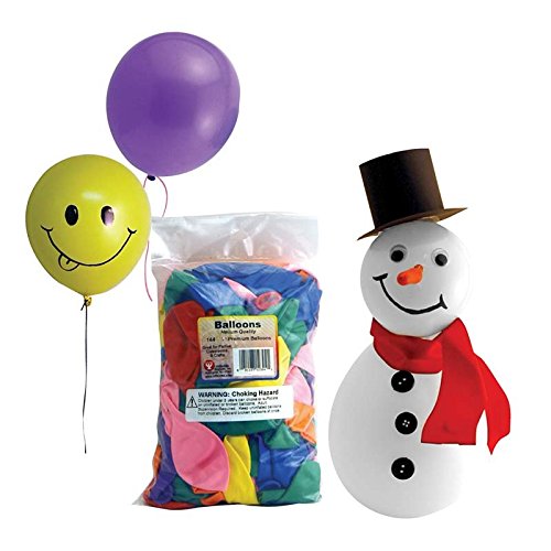 Hygloss Products Party Latex Balloons - Decorations for Birthdays, Parties, Special Events, Holidays and More - Assorted C...