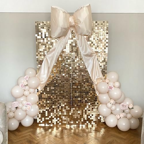 Jobkoo White Sand Balloons, 12 Inch 30 Pcs Beige Balloon Boho White Latex Cream Balloons Matte Off White Sand Neutral Heli...