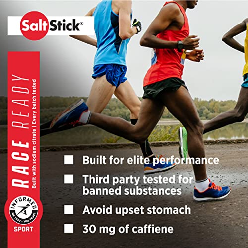 SaltStick Electrolytes with Caffeine - Salt Pills and Electrolytes for Running, Hydration, Leg Cramps Relief, Sports Recov...