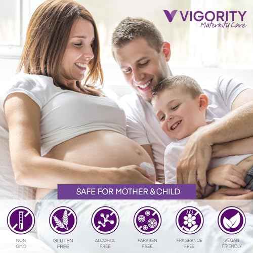 Stretch Mark Cream for Pregnant Women: Stretch Mark Treatment for Pregnancy - Belly Butter For Pregnant Women - Massage Lotion To Prevent And Repair Maternity Stretch Marks Scar - 4 Oz