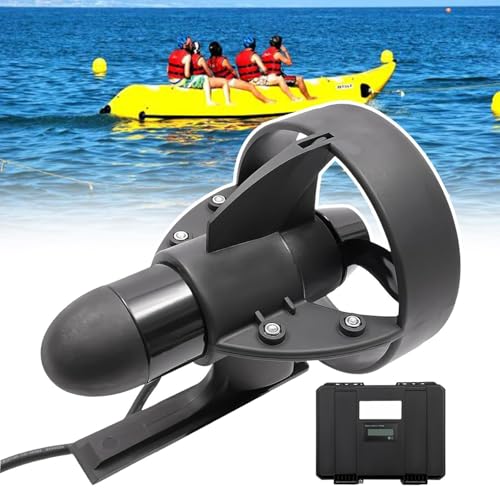 DJCDDM Electric Motorized Fin Surfboard, Underwater Thruster Electric Surfboard, Surfboard Electric Motorized Fin, with On...