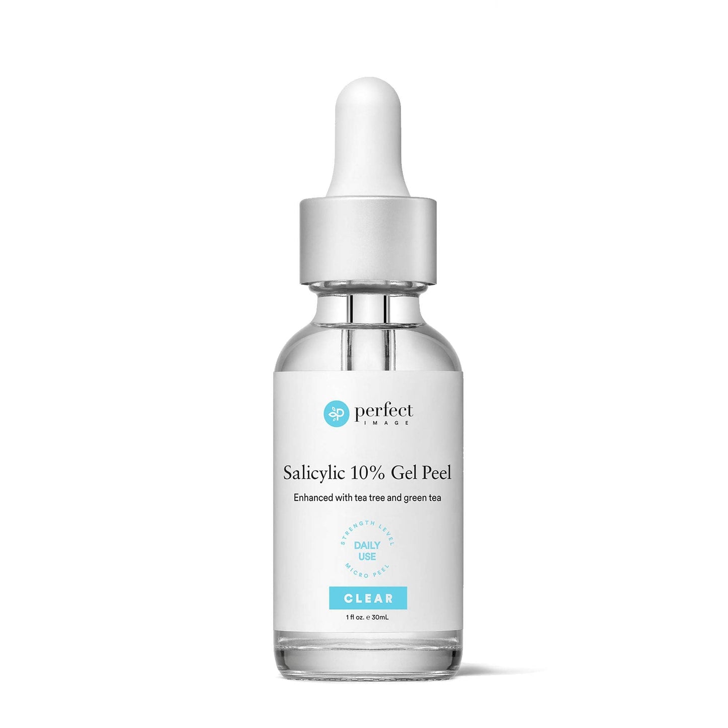 Salicylic 10% Gel Peel, Breakout and Pore Minimizer and Cleanser, 15-30 Full Facial Chemical Peels, 1 fl oz. e, 30 mL - Perfect