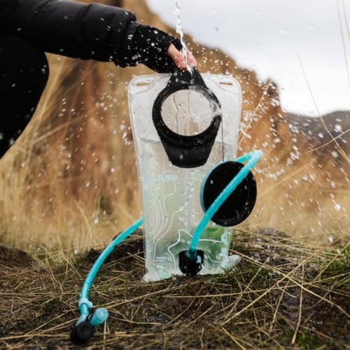 The Trailflow-88 Hydration Bladder by Mazama Designs. Leakproof, Easy to Clean and Fill Water Reservoir, BPA-Free, Fits Mo...
