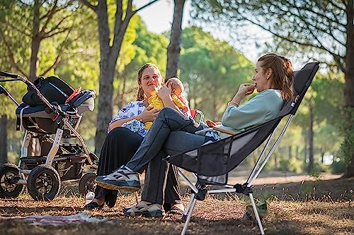 Nice C Camping Chair, Portable Chair, Lawn Chairs Ultralight High Back Folding Camping Chair, Backpacking Chair