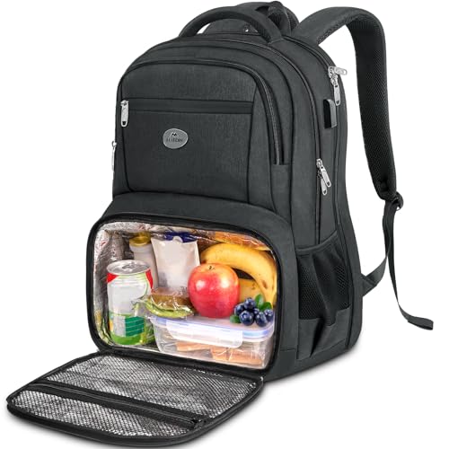MATEIN 17 Inch Laptop Backpack, TSA Large Travel Backpack with Lunch Box, Anti-Theft Work Business Carry On with USB Port,...