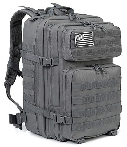 QT&QY 45L Tactical backpack & Tactical Toiletry Bag