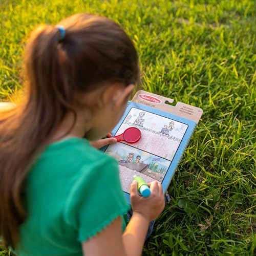 Melissa & Doug Let’s Explore Water Wow! Outdoor Adventure Deluxe Water-Reveal Pad – Reusable On The Go Travel Activity