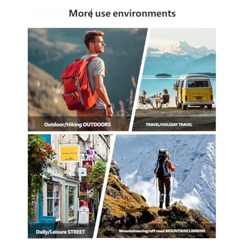 Men's Hiking Boots, Men's Climbing Boots, Durable Outdoor Footwear for Rugged Adventures, Waterproof Backpacking Shoes for...