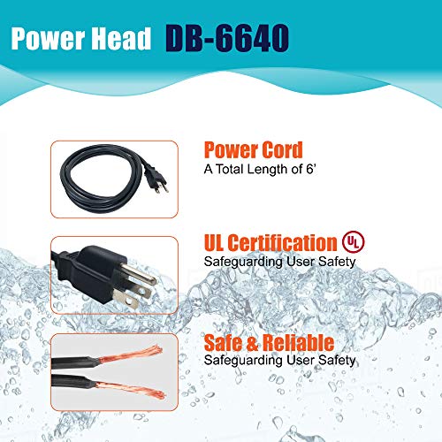 Aqua Dream 1060 GPH Submersible Pump(4000L/H,75W) Ultra Quiet Adjustable Water Pump for Pond,Aquarium,Fish Tank,Fountain,H...