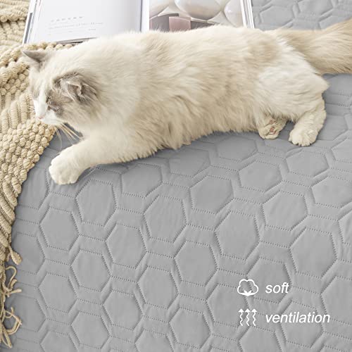 Tcksstex Waterproof and Non-Slip Dog Bed Cover and Pet Blanket Sofa Pet Bed Mat ，car Incontinence Mattress Protectors Furn...